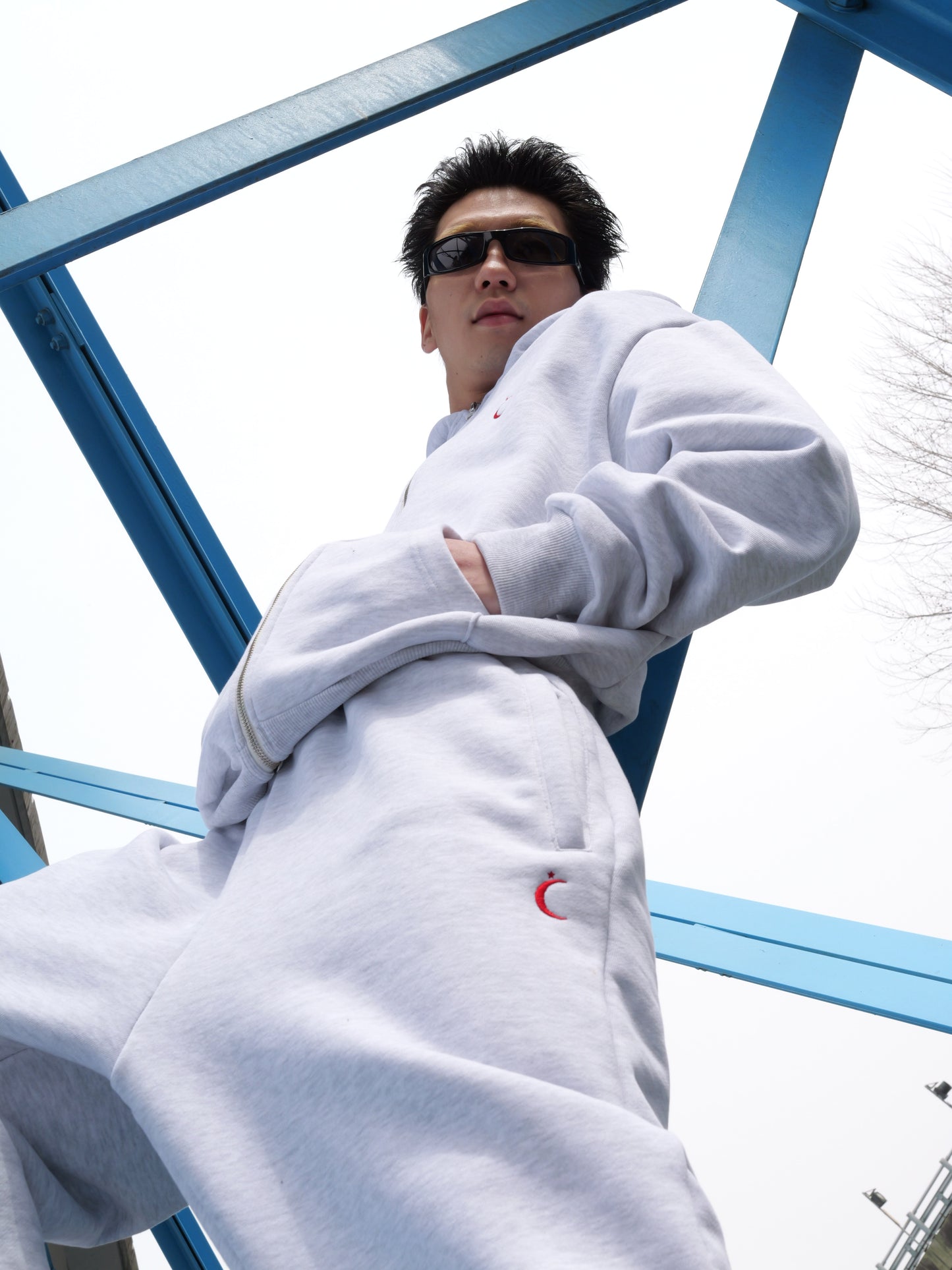 Ceemworks Moon Zip Up Hooded