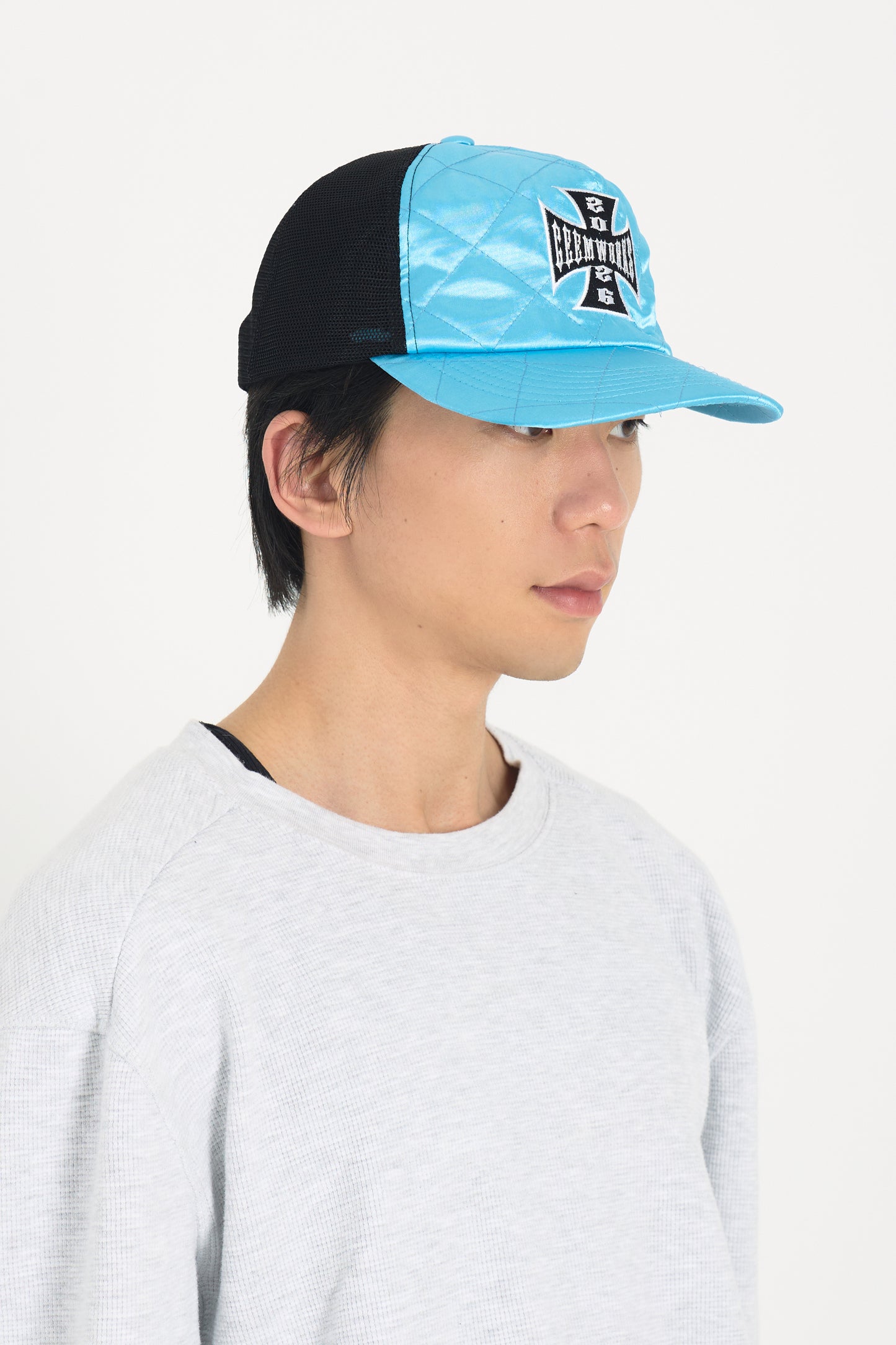 Iron Cross 5-Panel Mesh Cap
