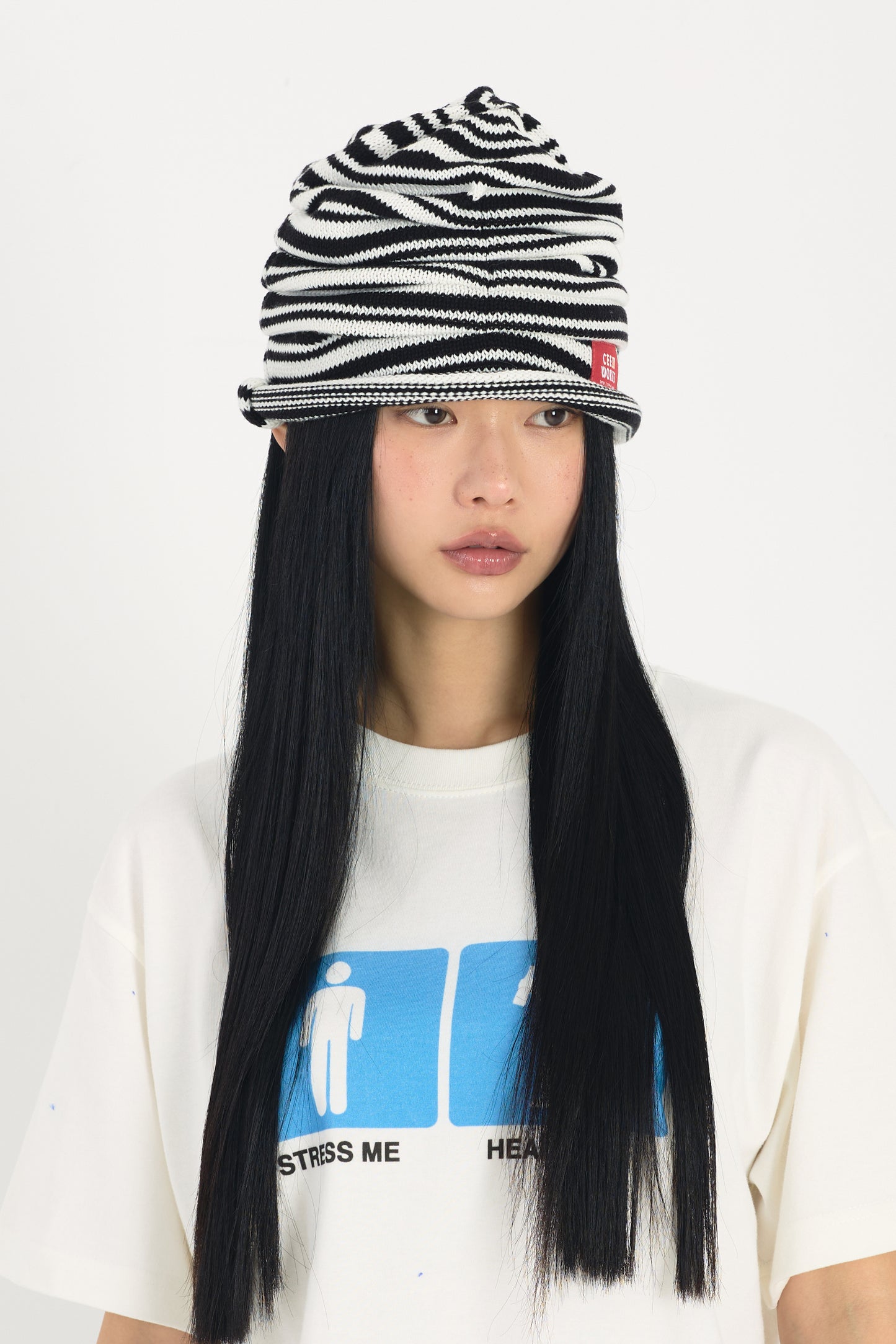 Twisted Stripe Beanie
