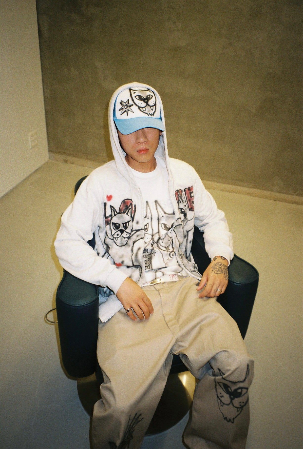 Ceemworks Cat Dance Zip-Up Hoodie