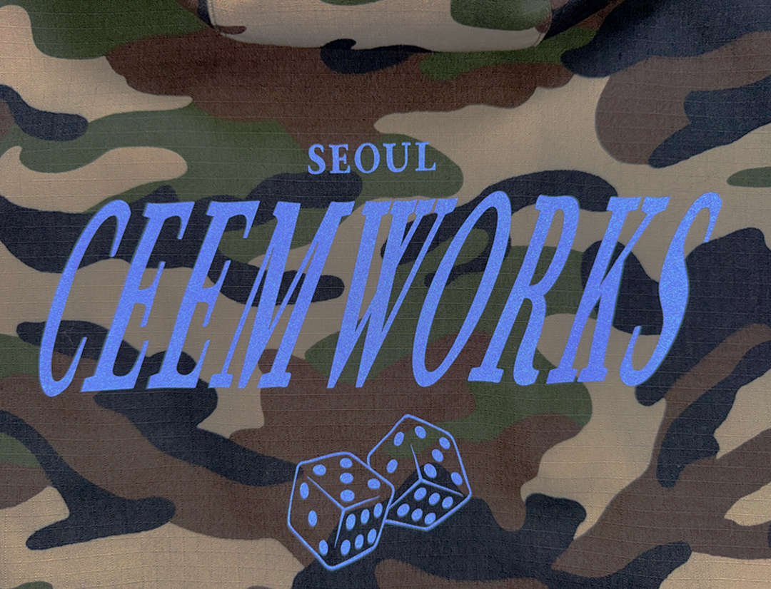 Ceemworks Moon Camo Reflective Dice Jacket