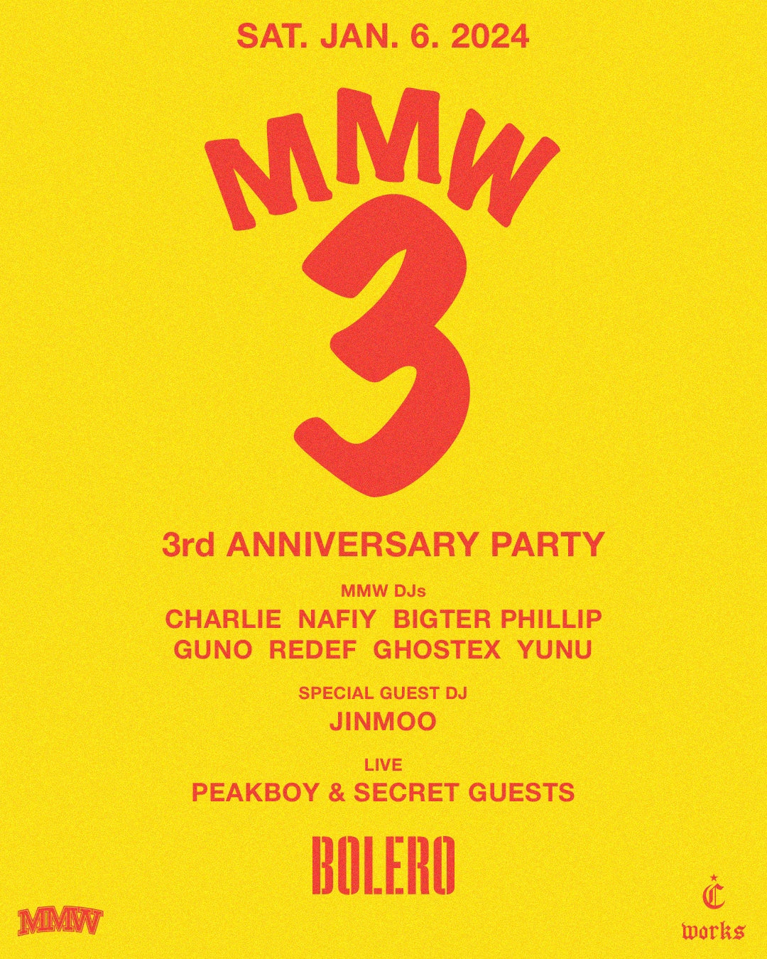 MMW 3rd Anniversary Party
