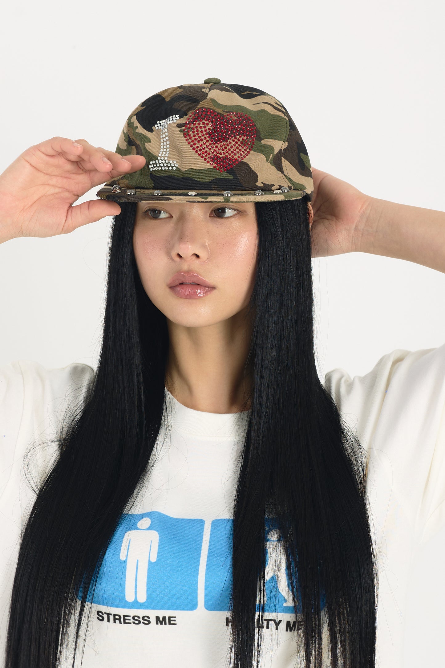 Ceemworks Love Studded 5-Panel Hat
