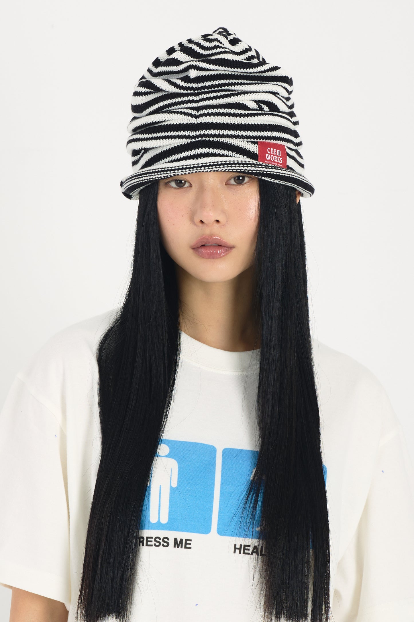 Twisted Stripe Beanie