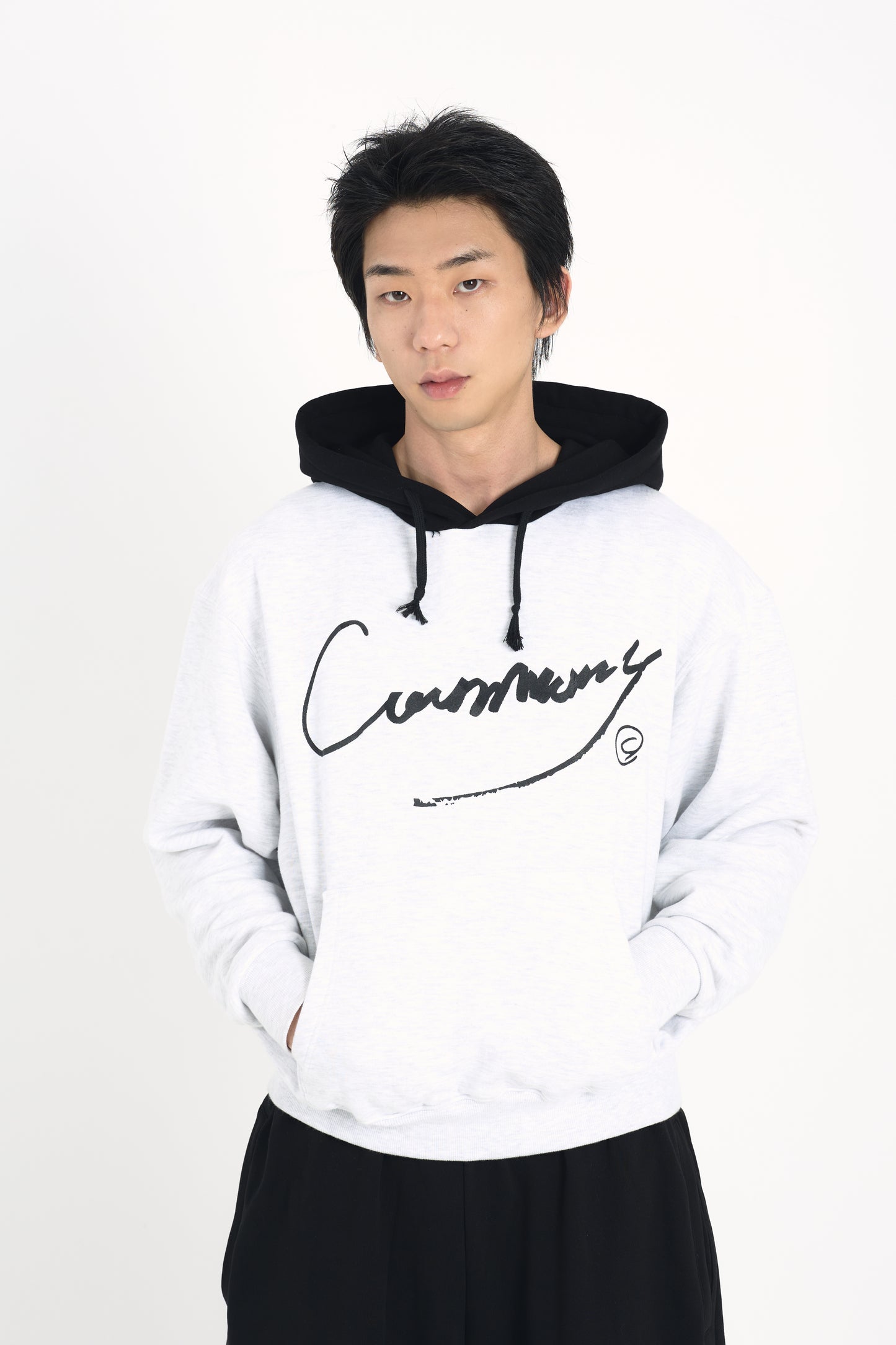 Two Tone Hooded Sweatshirt