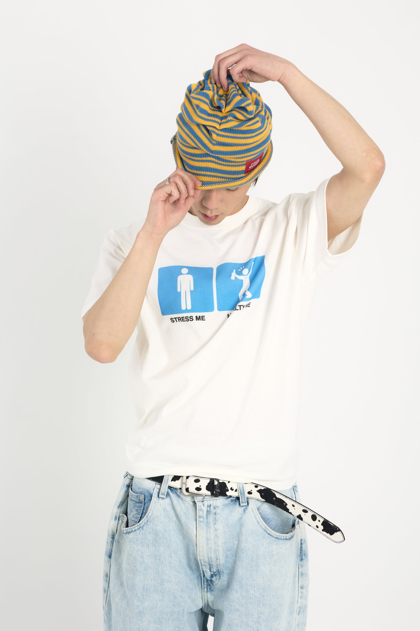 Twisted Stripe Beanie