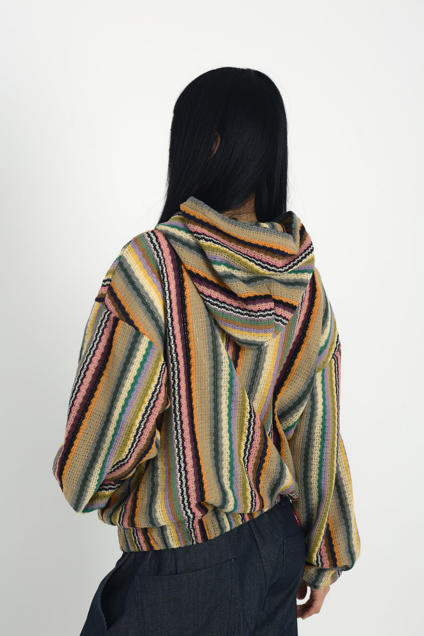 Mesh Hood Zip-Up