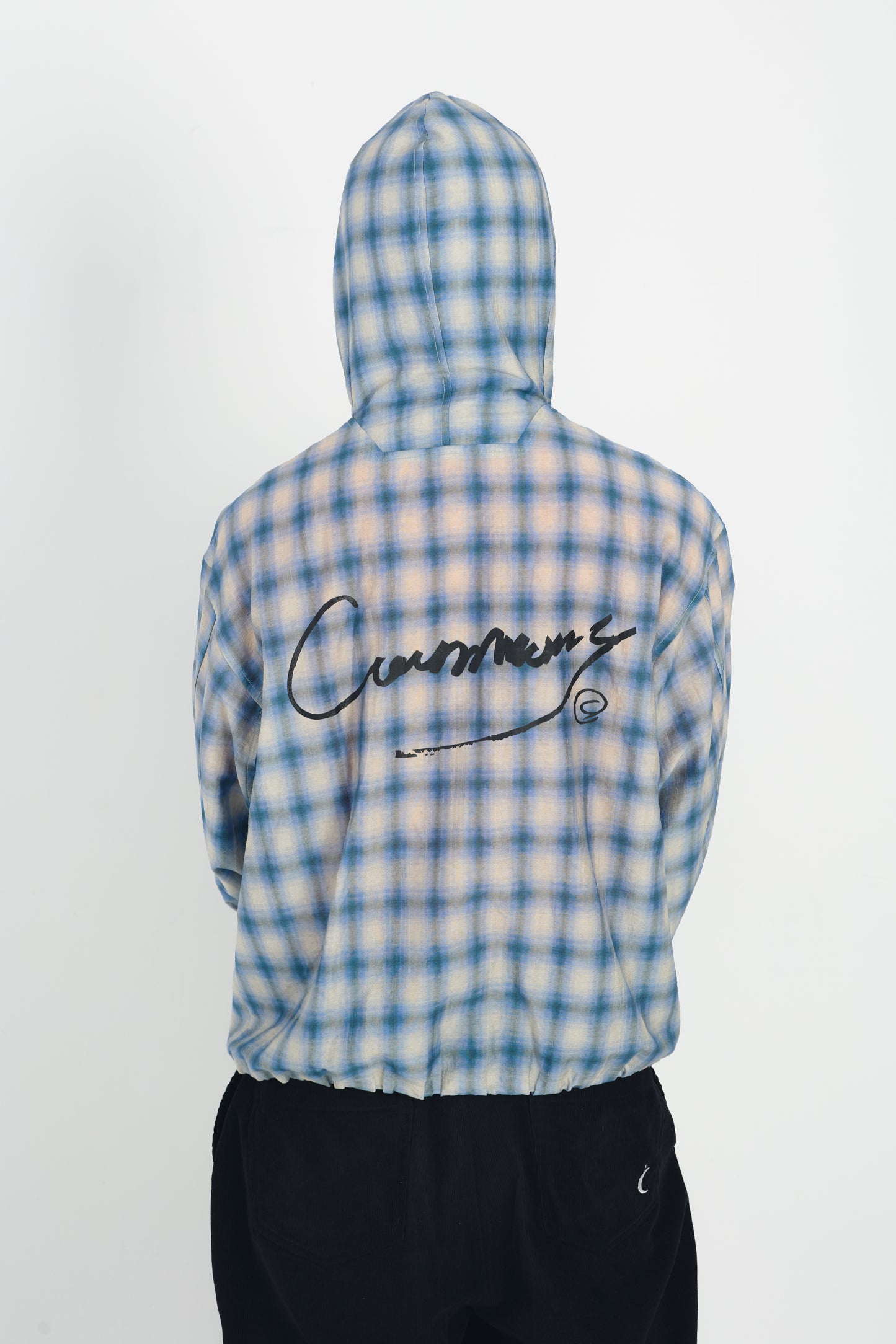 Plaid Zip-Up Jacket