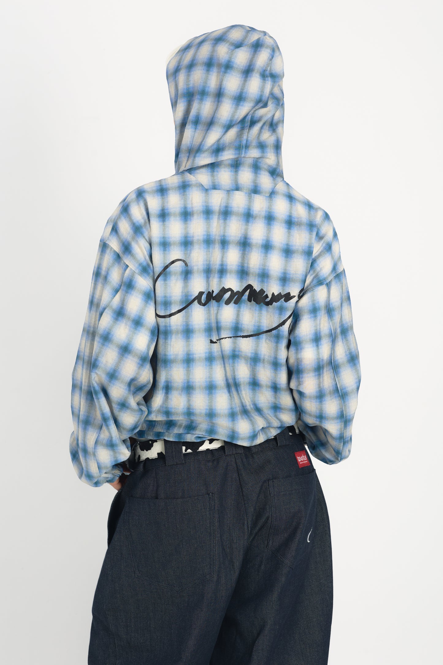 Plaid Zip-Up Jacket