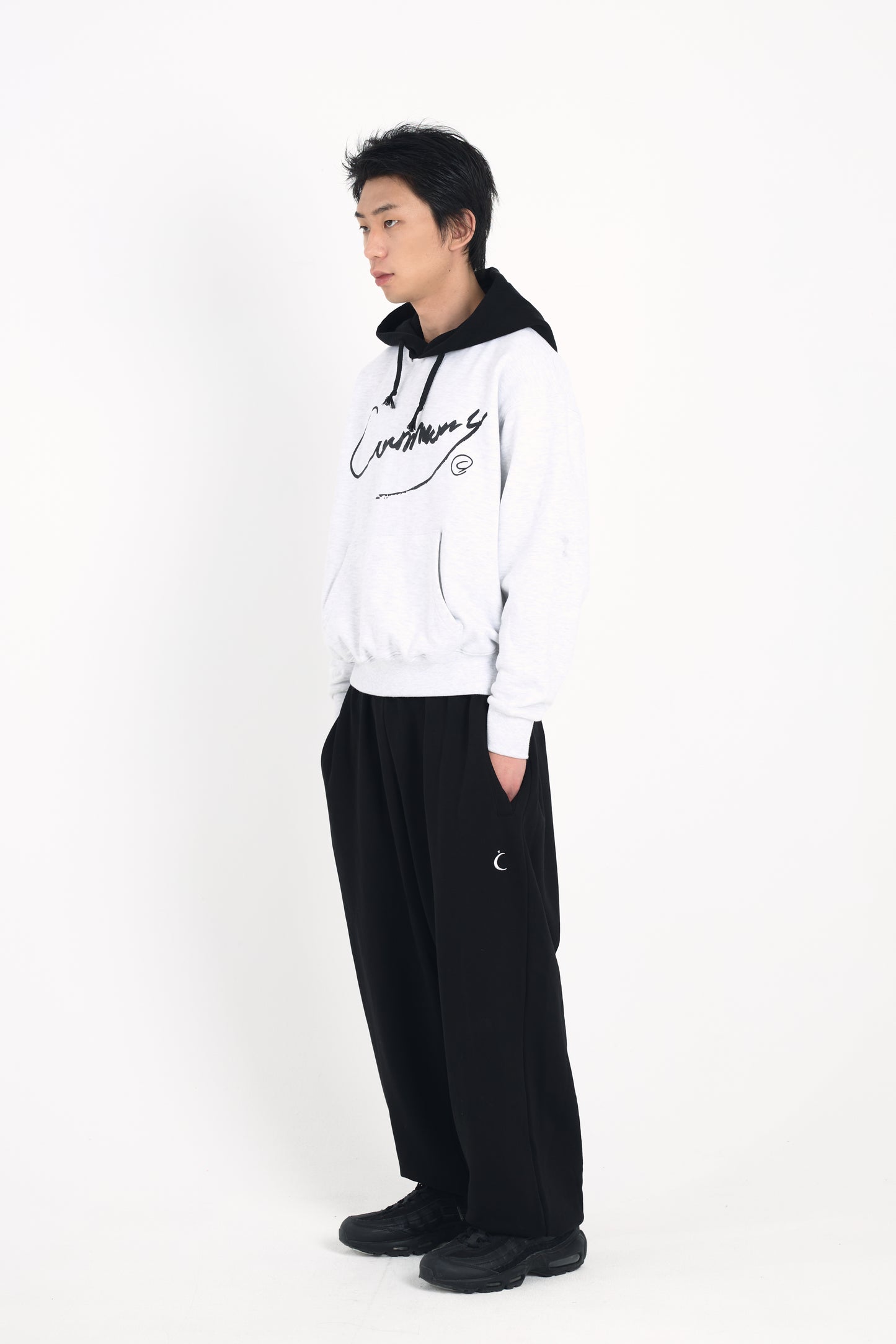 Two Tone Hooded Sweatshirt
