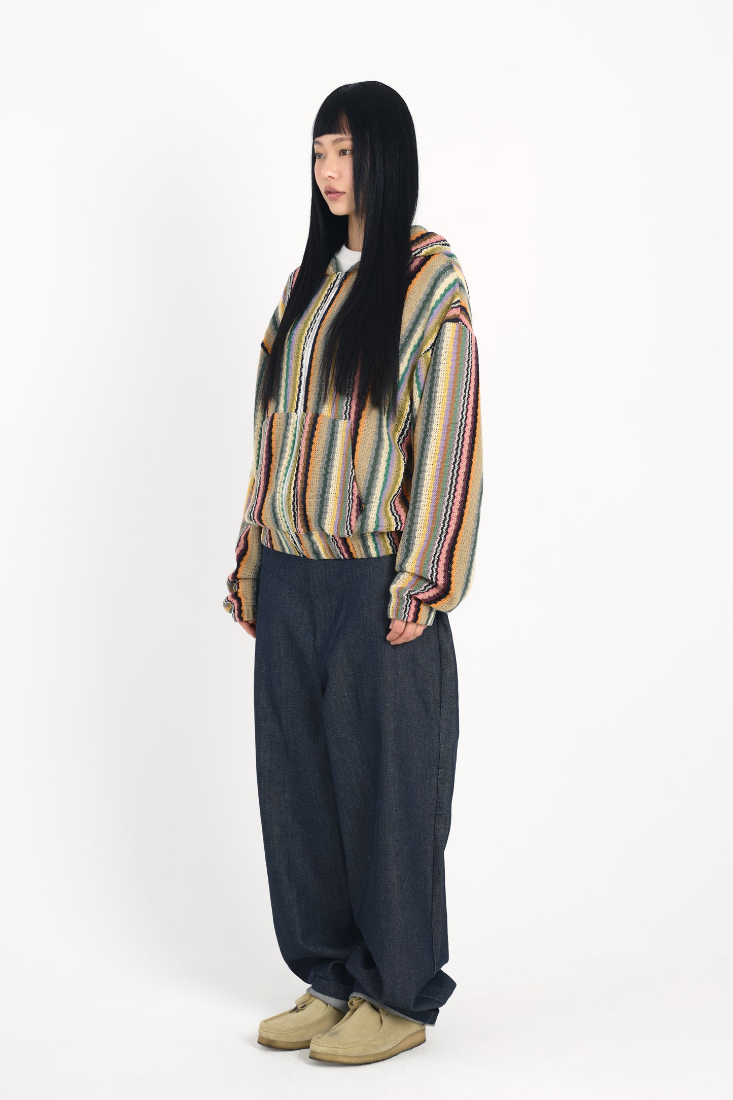 Mesh Hood Zip-Up