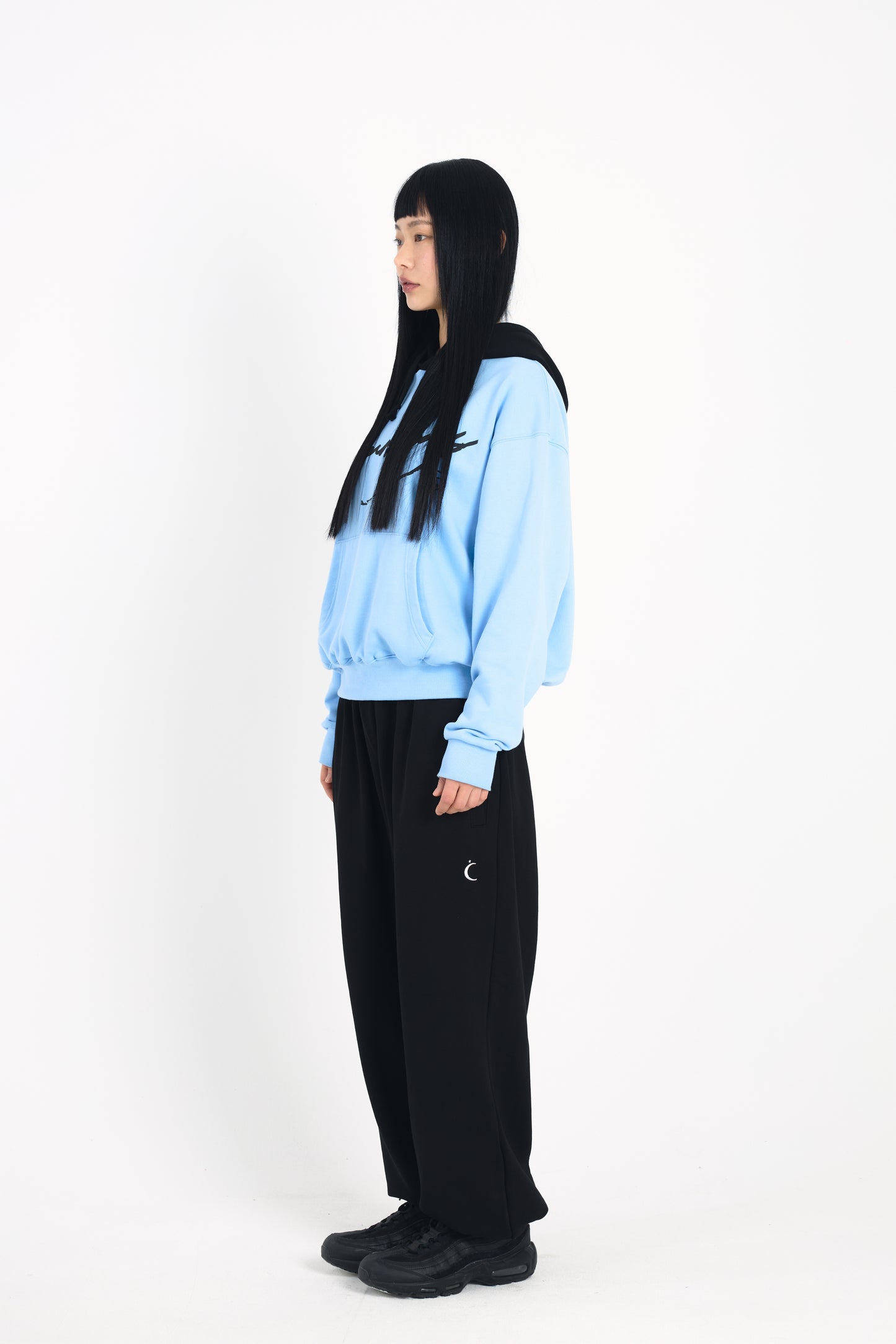 Two Tone Hooded Sweatshirt