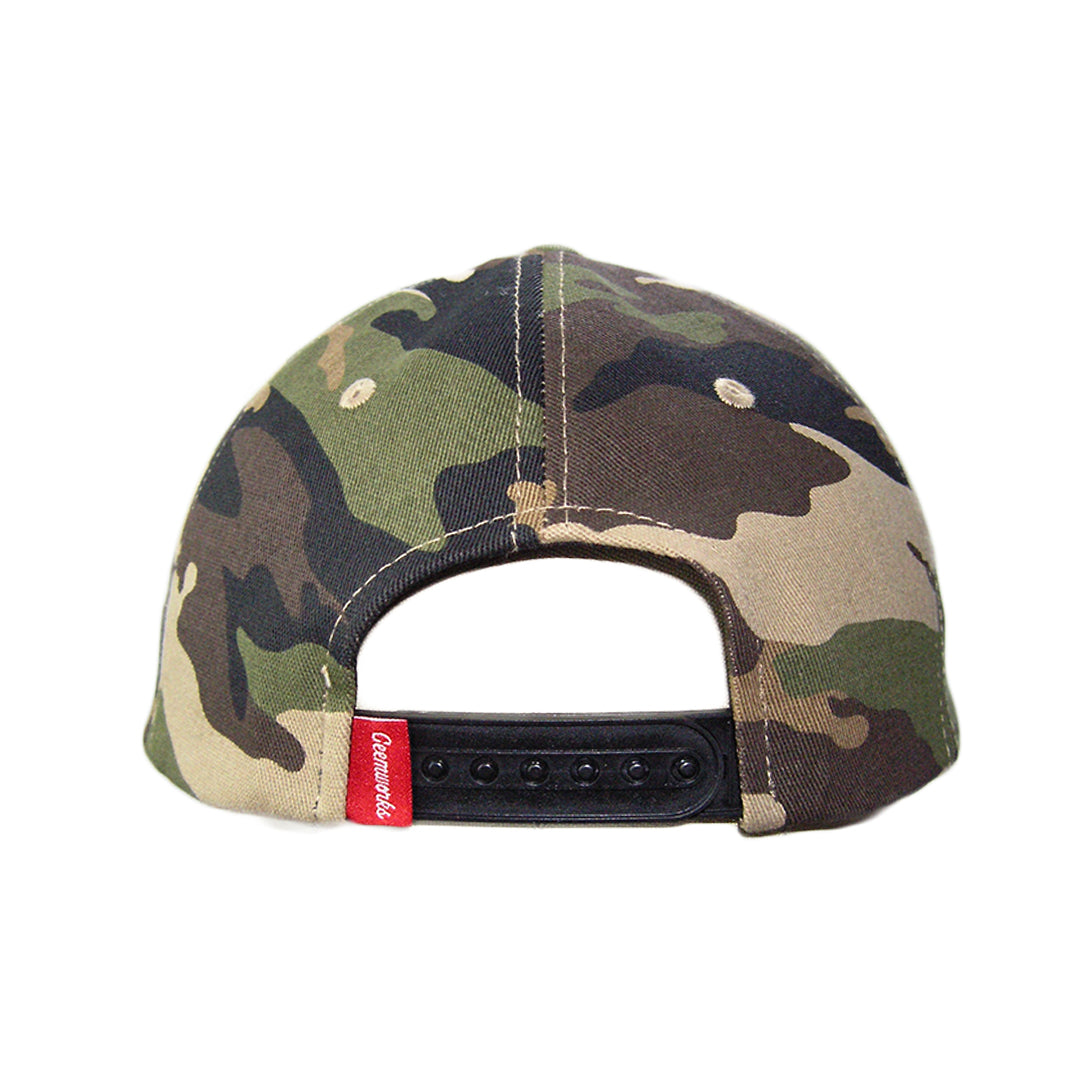 Ceemworks Tiger Camo 6-Panal Hat