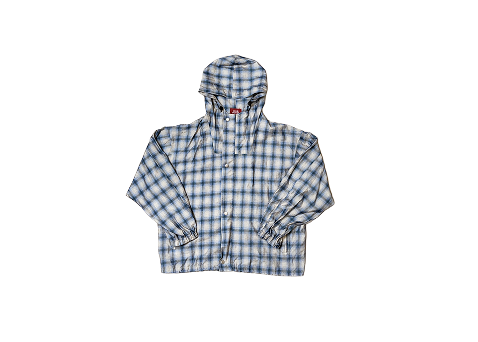 Plaid Zip-Up Jacket