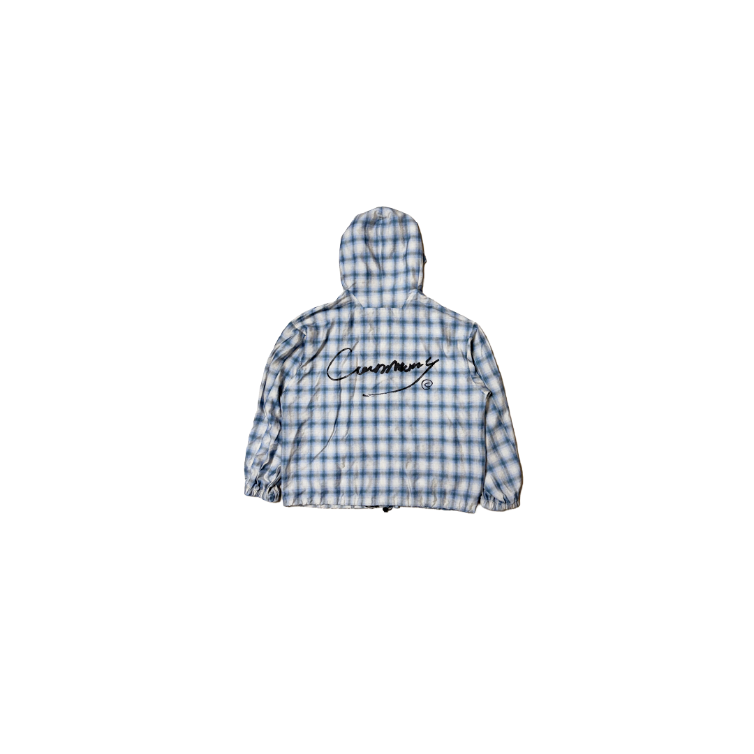 Plaid Zip-Up Jacket