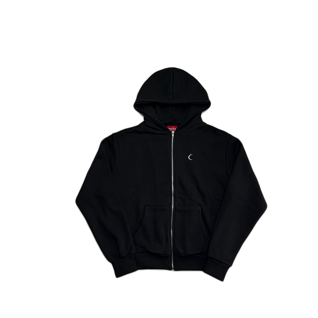 Ceemworks Moon Zip-Up Hoodie