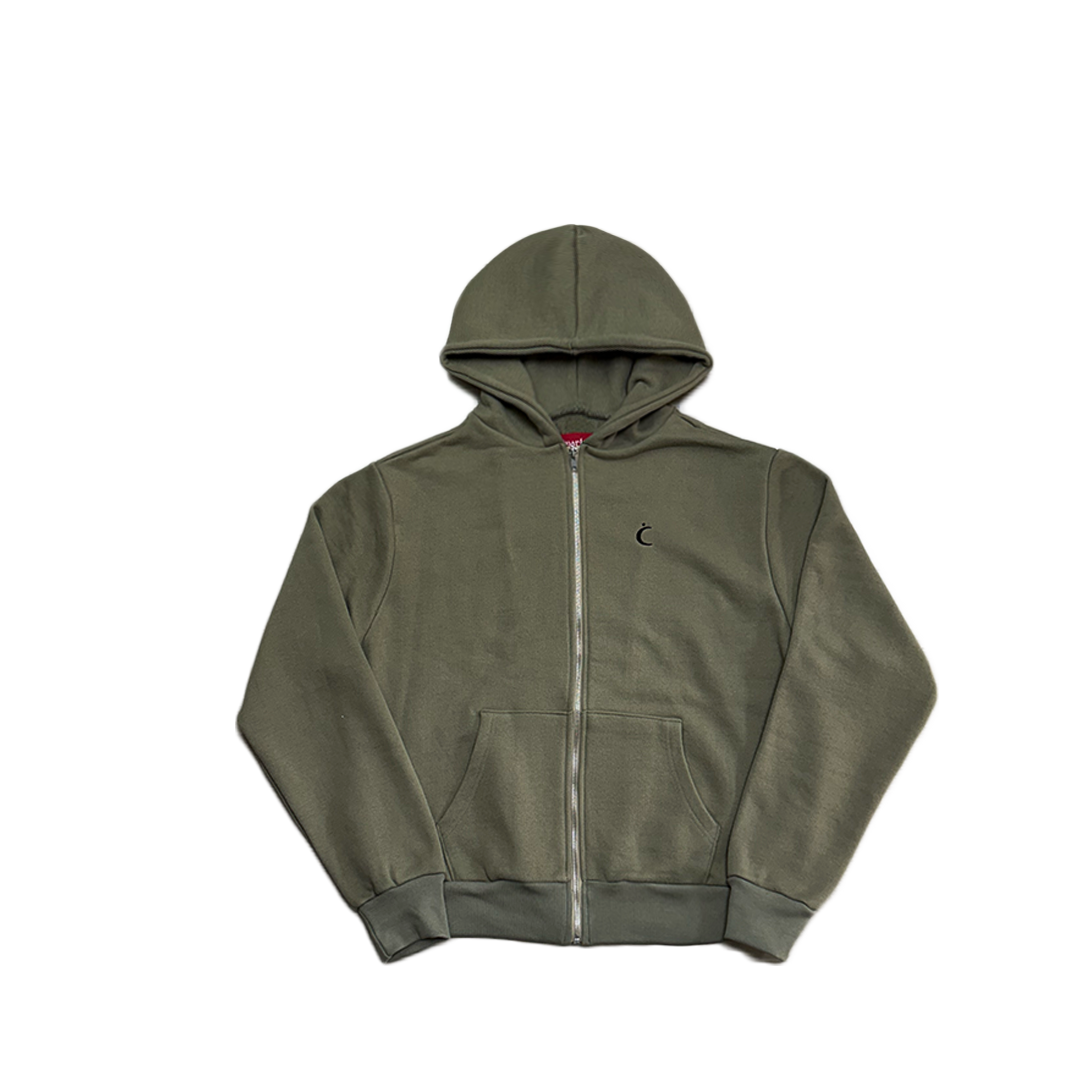Ceemworks Moon Zip-Up Hoodie