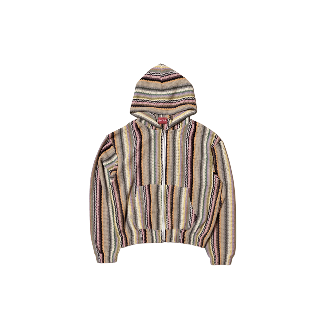 Mesh Hood Zip-Up