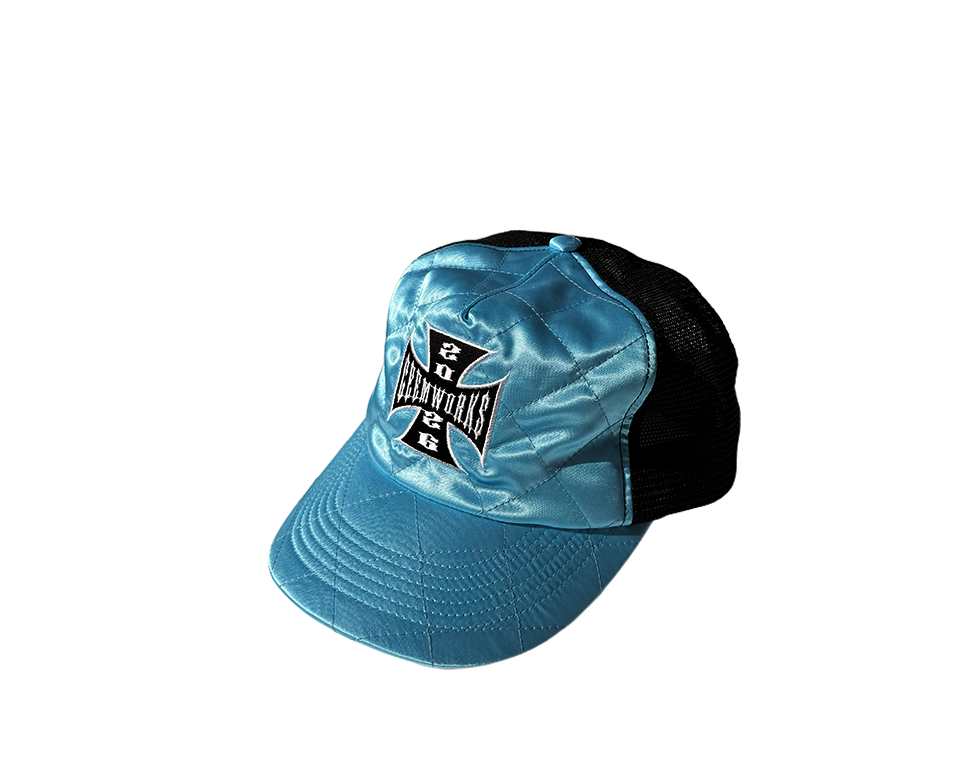 Ceemworks Iron Cross 5-Panel Mesh Cap