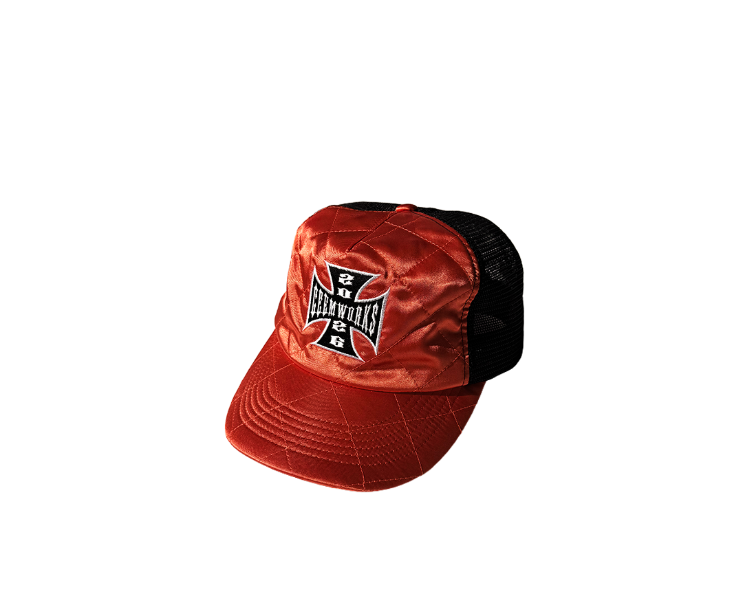 Ceemworks Iron Cross 5-Panel Mesh Cap