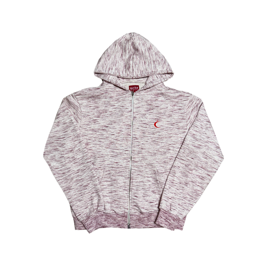 Ceemworks Moon Marble Zip-Up Hoodie