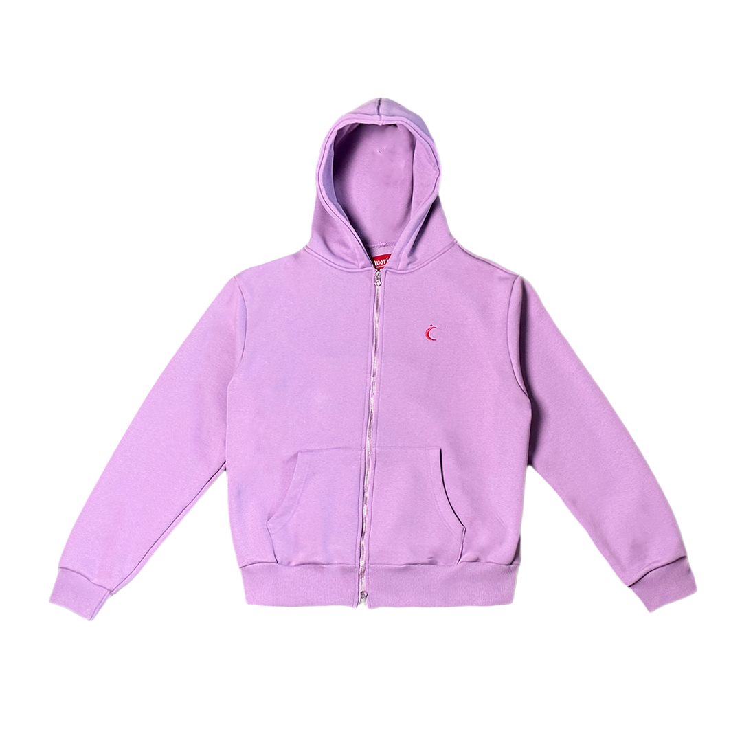 Ceemworks  Moon Zip Up Hooded